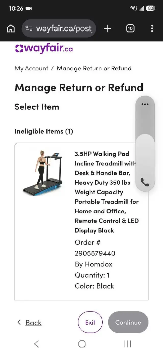 New Homdox Walking Treadmill. This is half price.