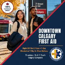 Downtown Calgary First Aid | Steps from C-Train!