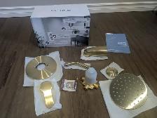 Brand New Gold Rainfall Bathroom Shower Tub Kit For Sale - Photo 2