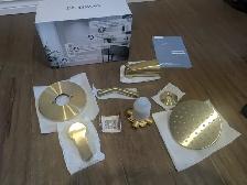 Brand New Gold Rainfall Bathroom Shower Tub Kit For Sale - Photo 3