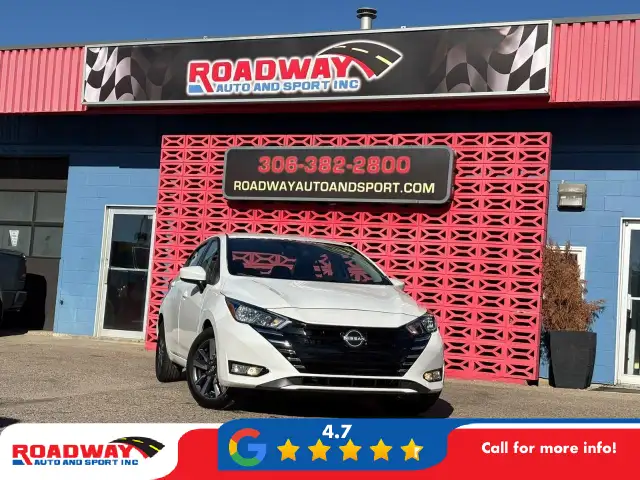 2025 Nissan Versa SV Blind-Spot Monitor | Heated Seats | Back...