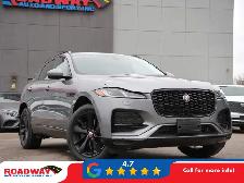 2023 Jaguar F-PACE P250 S White Leather | Blind-Spot Monitor...