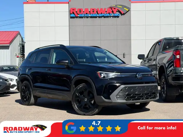 2026 Volkswagen Taos Comfortline Black Edition Heated Seats |...