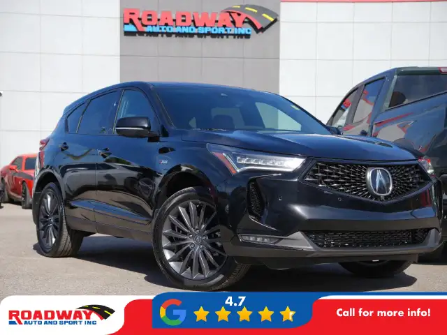 2023 Acura RDX Platinum Elite A-Spec Red Leather | Blind-Spot...