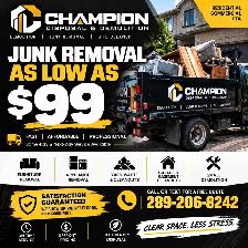 JUNK REMOVAL FROM $99 | FAST & AFFORDABLE | GTA | FREE QUOTES