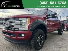 2018 Ford Super Duty F-350 SRW PLATINUM 4X4 Crew Cab 6.75' Box 6