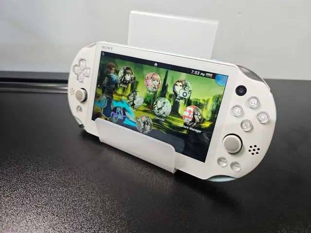 PS Vita 2nd Gen Blue/White SE With Charger