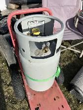 Forklift / Horizontal Propane Tank - Liquid & Vapour, Gauge