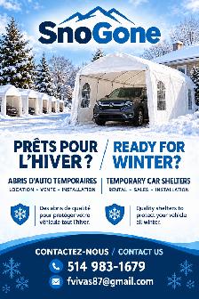 ❄️ SnoGone – Préparez-vous pour l’hiver ! / Get Ready for Winter