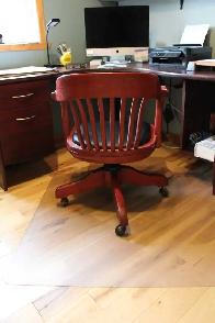 Chaise de banquier en bois antique,(1940)A1, fait pour durer. - Photo 5