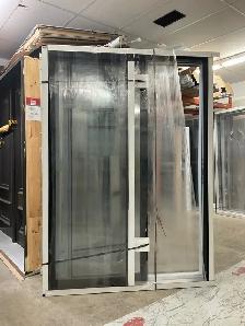 1503PP Porte patio Hybride 5′ Noire 58 1/2×81 ouv. Droite