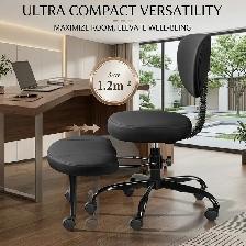 Brand New Ergonomic Cross-Legged Office Chair $79 - Photo 4