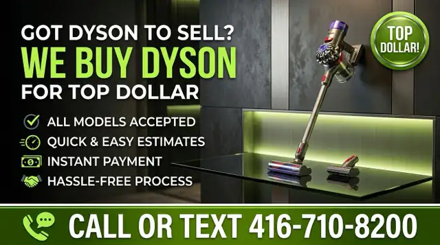 Selling Your Dyson Vacuum? Get a Cash Offer Today