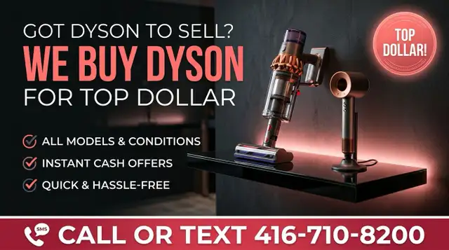 Give Your Pre Owned Dyson a New Home and Get Paid