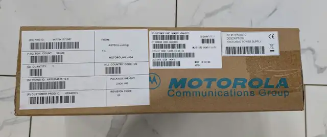 Motorola Switching Power Supply HPN4007C