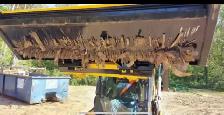 Skidsteer mobile magnetizing & tandem end dump truck services - Photo 2