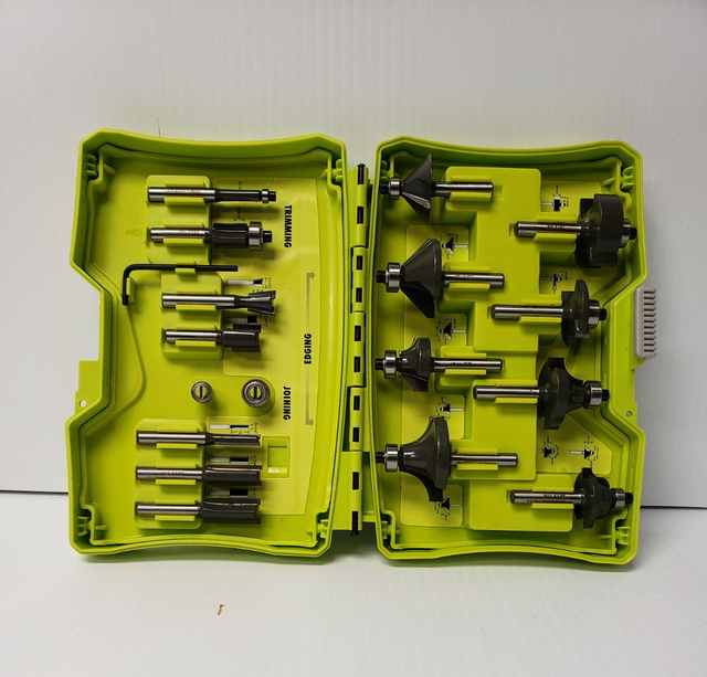 (9924572) Ryobi Shark Carbide Router Bit Set