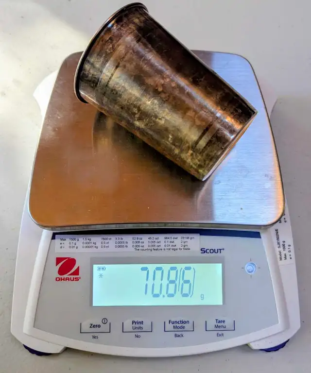 sterling silver tumbler at no premium