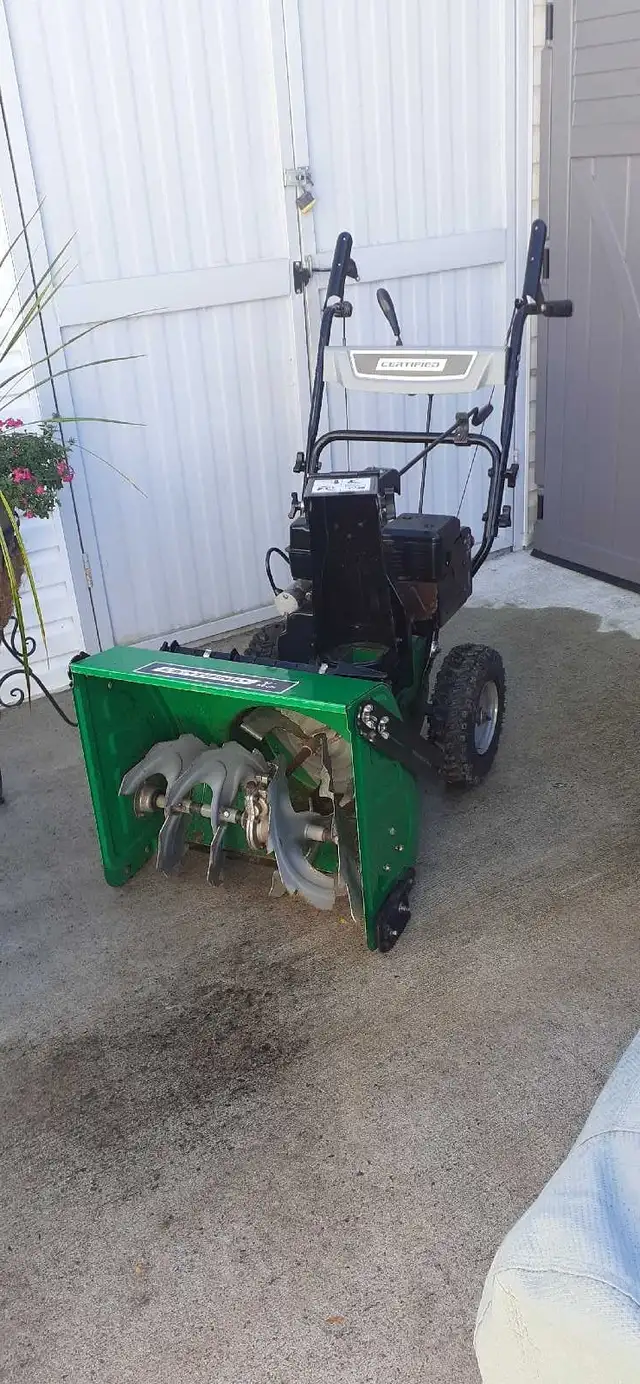 Certified Snowblower