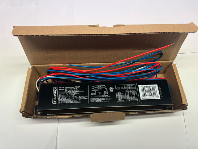 STANDARD 10301 Electronic Ballast E296T12IS120/N for T12 Lamps