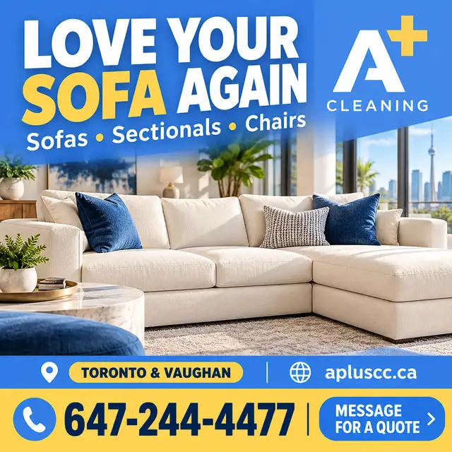 Sofa Cleaning — From $50 per seat