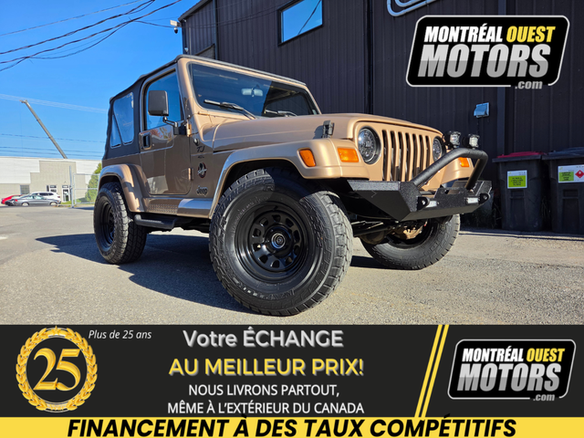 1999 Jeep TJ Sahara 4X4 / 5 SPEED MANUAL ! Vancouver Truck ! WES