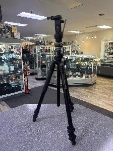 Manfrotto 055XPRO Tripod W/Manfrotto 222 Head