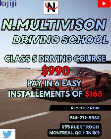 CLASS 5 DRIVING COURSE