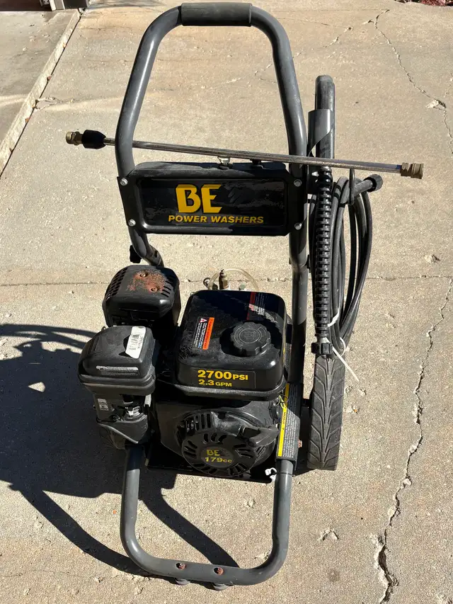 Gas pressure washer