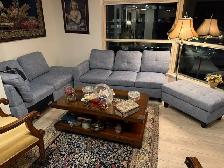 L-Shape Couch in Pristine Condition - Photo 2