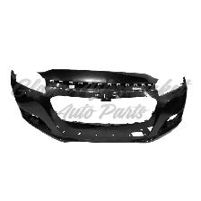 Chevrolet Malibu 2014-2015 Bumper Front Primed Without Bowtie