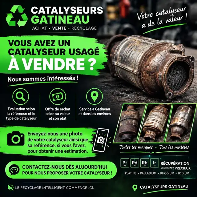 achat de catalyseurs  buckingham
