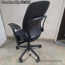 Black Steelcase Leap V2 Adjustable Ergonomic Task Chair - Photo 2