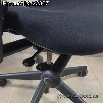 Black Steelcase Leap V2 Adjustable Ergonomic Task Chair - Photo 3