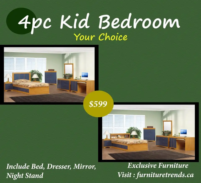 4-Piece Youth Bedroom Set