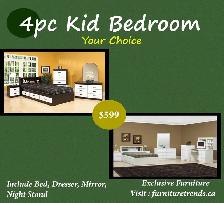 4-Piece Youth Bedroom Set - Photo 3