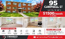 2 Bedroom Apartment, quiet 6plex @ 95 Campbell