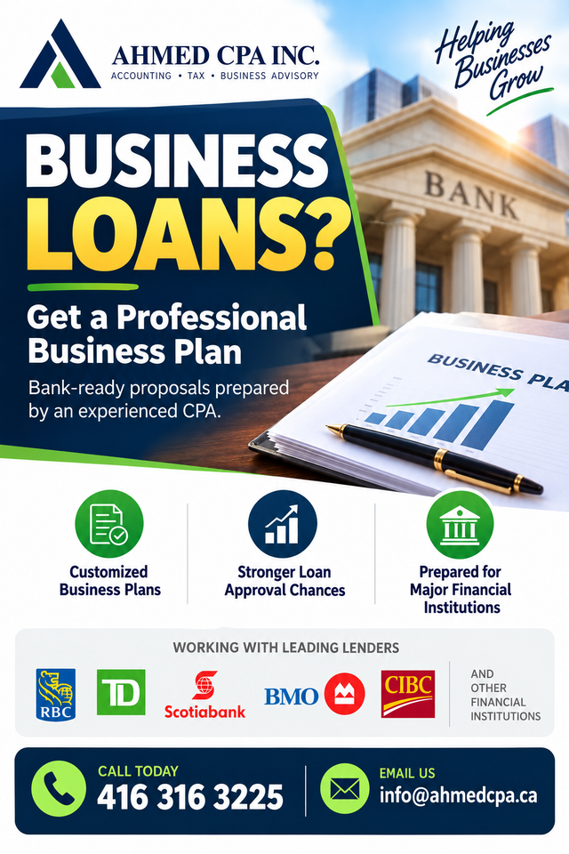 Need a Business Loan? We Prepare Business Plans!