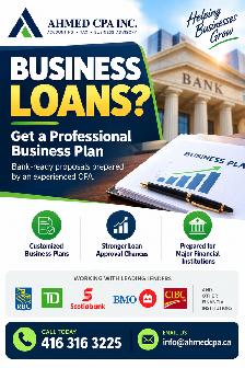 Need a Business Loan? We Prepare Business Plans!