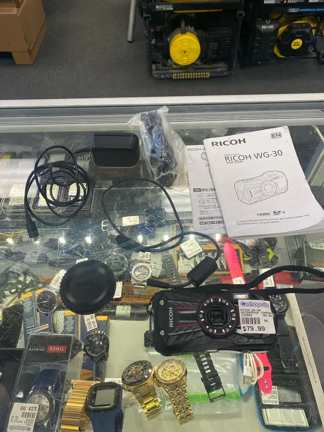 Ricoh WG-30 Waterproof Camera @ Cashopolis!!