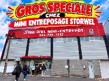 Entrepot a Louer 100 pieds carrés 2 MOIS GRATUITS