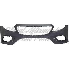 Mercedes E400 2018 Bumper Front Primed Ptm W/Tow Hook / Park