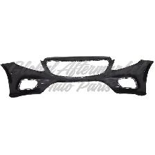 Mercedes E400 2018 Bumper Front Primed Ptm W/Tow Hook / Park - Photo 2