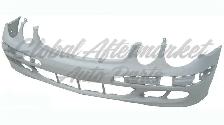 Mercedes E350 2006 Bumper Front Primed Gray Without H L Washer