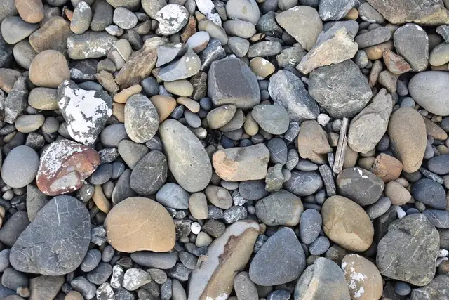 Smooth River Rock for Downspout Splash Pads & Landscape Borders