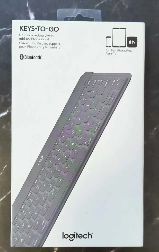 NEW LOGITECH KEYS-TO-GO BLUETOOTH KEYBOARD