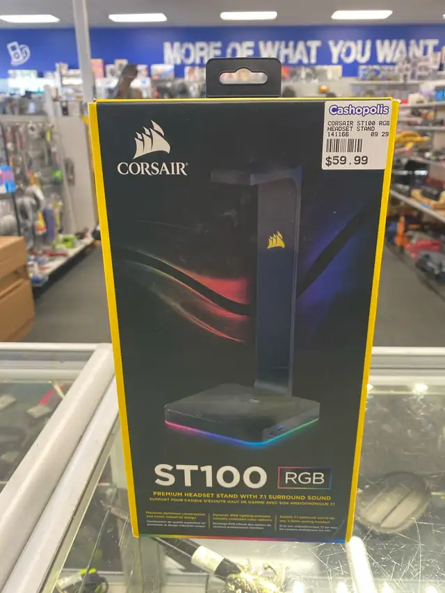 Corsair ST100 RGB Headset Stand @ Cashopolis!!
