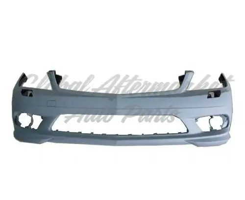 Mercedes C300 2008-2011 Bumper Front Primed W/Washer/Amg