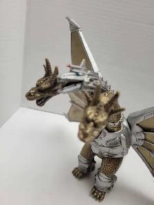 Mech King Ghidorah Bandai 1998 7'  Figure Godzilla Universe - Photo 2