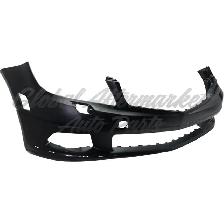 Mercedes C300 2008-2011 Bumper Front Primed Without Sensor W/H - Photo 2